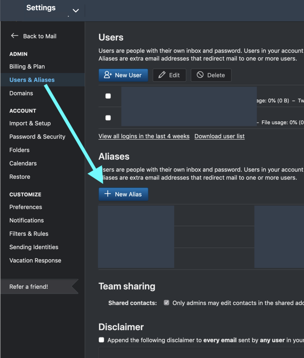 How to setup a throwaway email address (in Fastmail) Screen Thumb